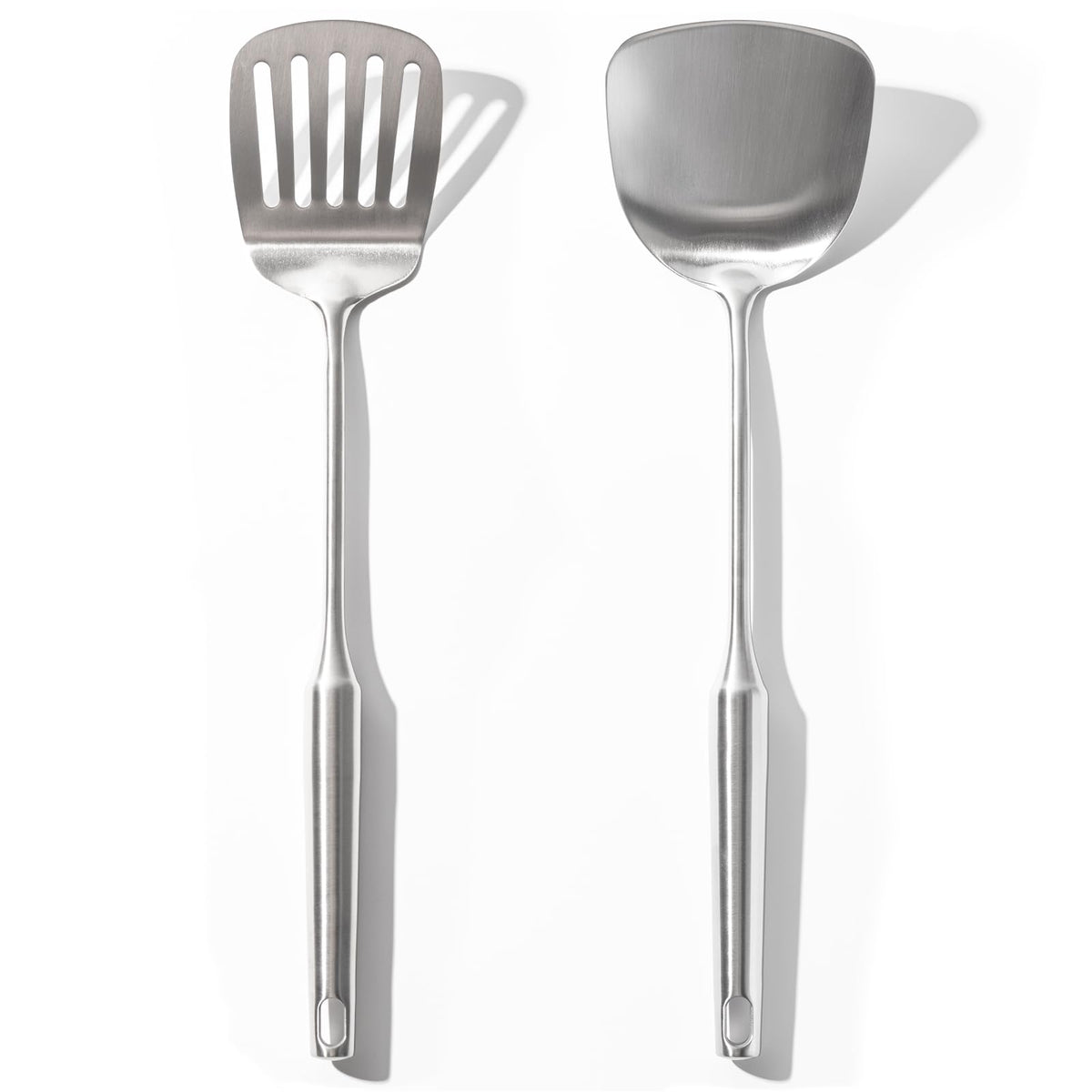 OYV 15-inch slotted spatula from the set for draining and turning foods with ease