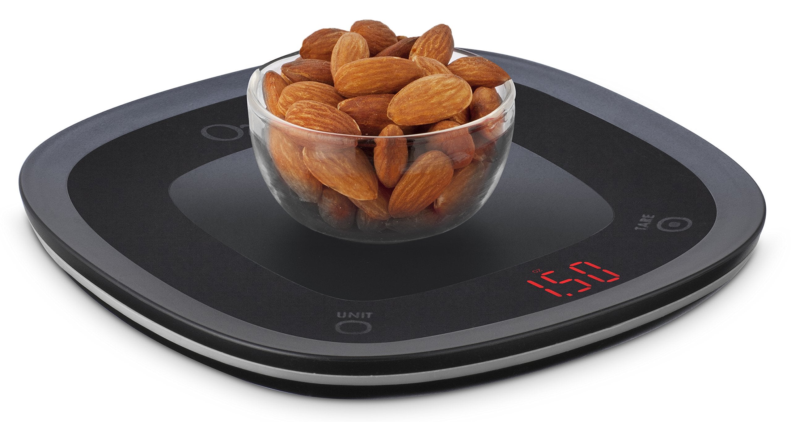 Ozeri Touch Scale capacity up to 5200 g for versatile ingredients