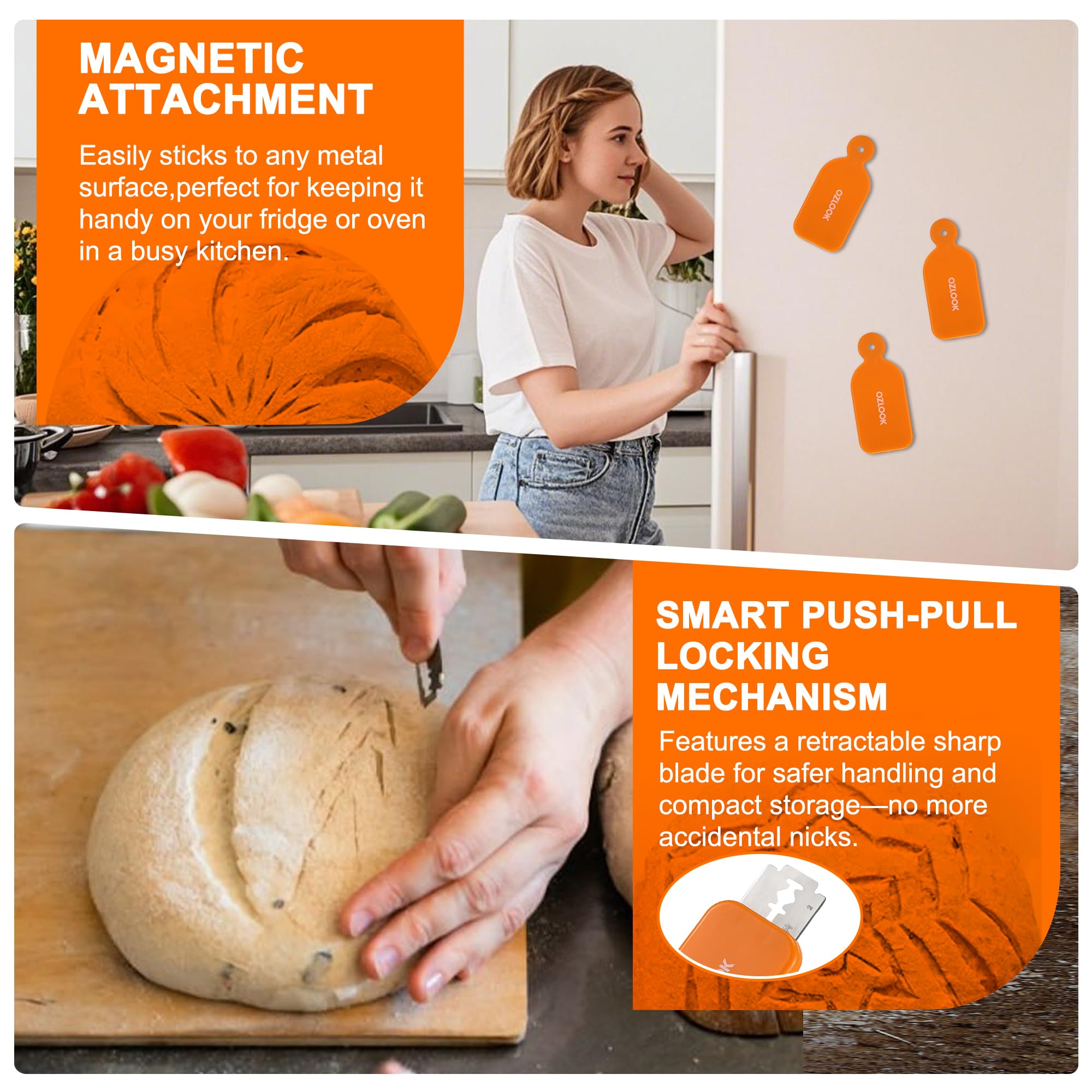 OZLOOK Danish dough whisk for quick, light mixing.