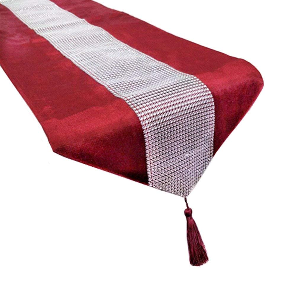 OZXCHIXU 185cm by 32cm table runner fits most tables