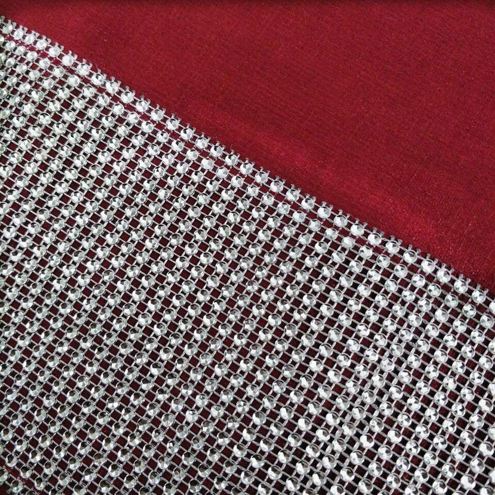 OZXCHIXU close-up shows polyester fabric and rich red color