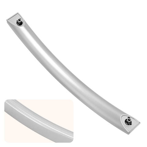 P Polerden ME16A4021AS microwave door handle front view, lightweight and durable.