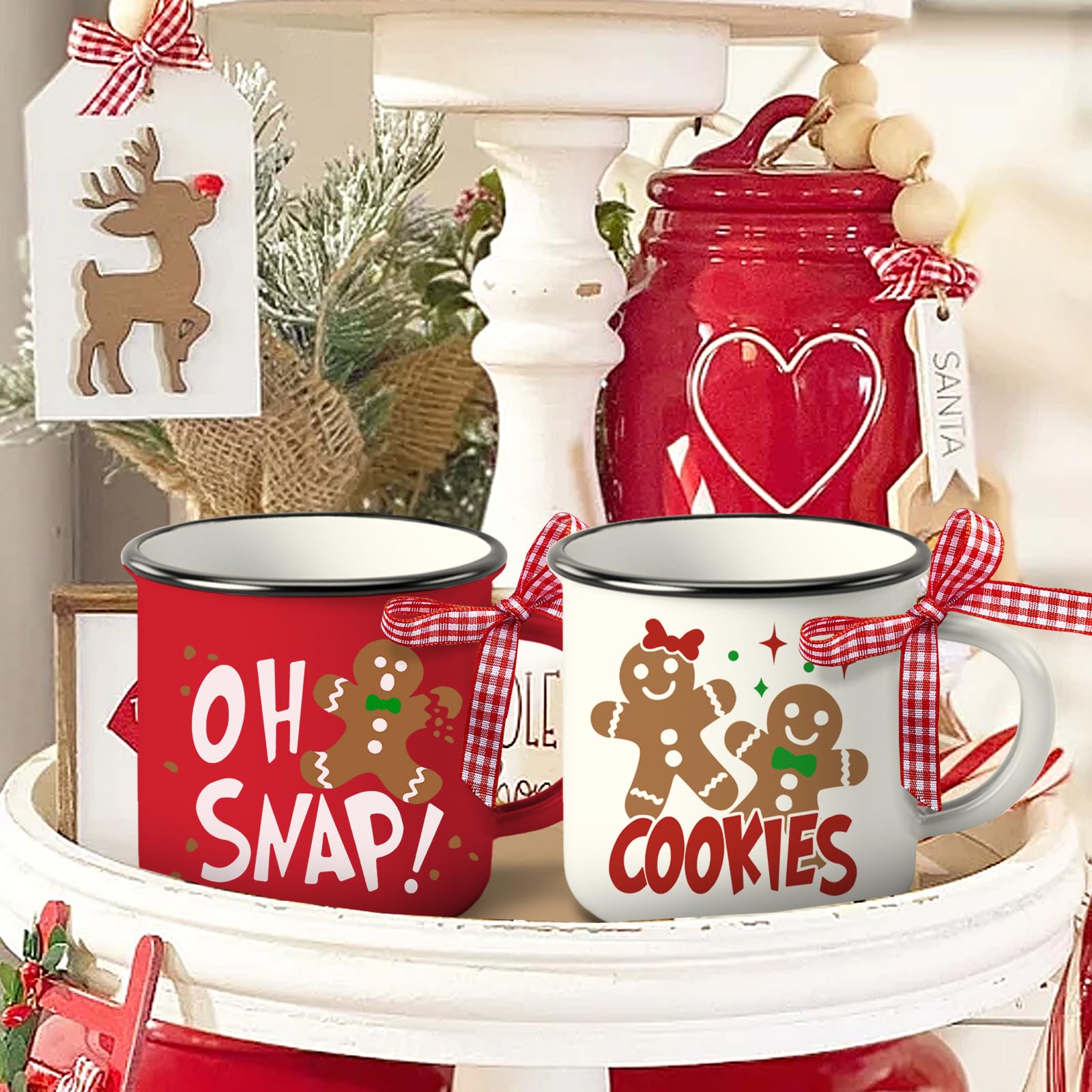 Paayna holiday gift idea: three-piece gingerbread mug set