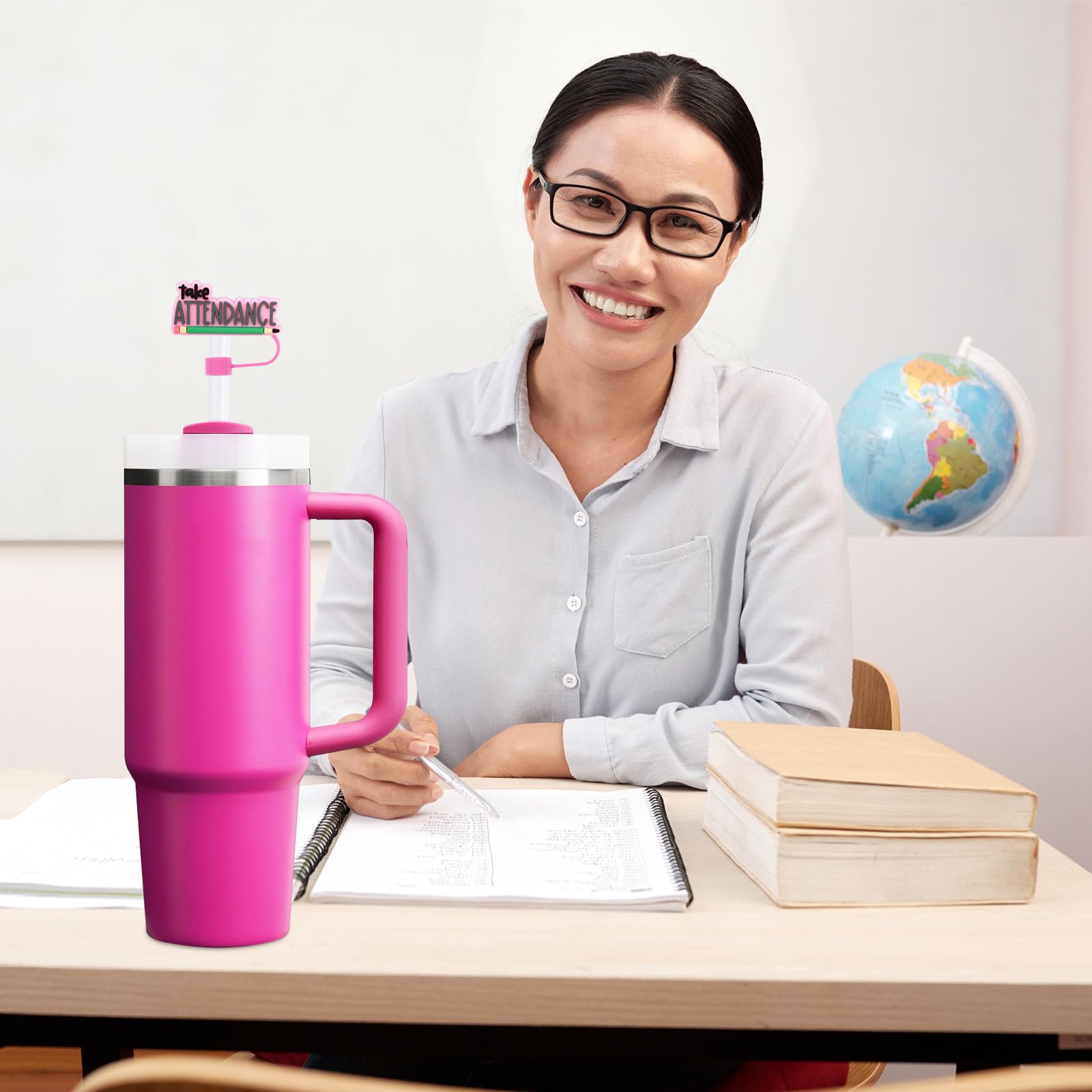 Pabucle dishwasher-safe straw covers simplify clean-up after events.