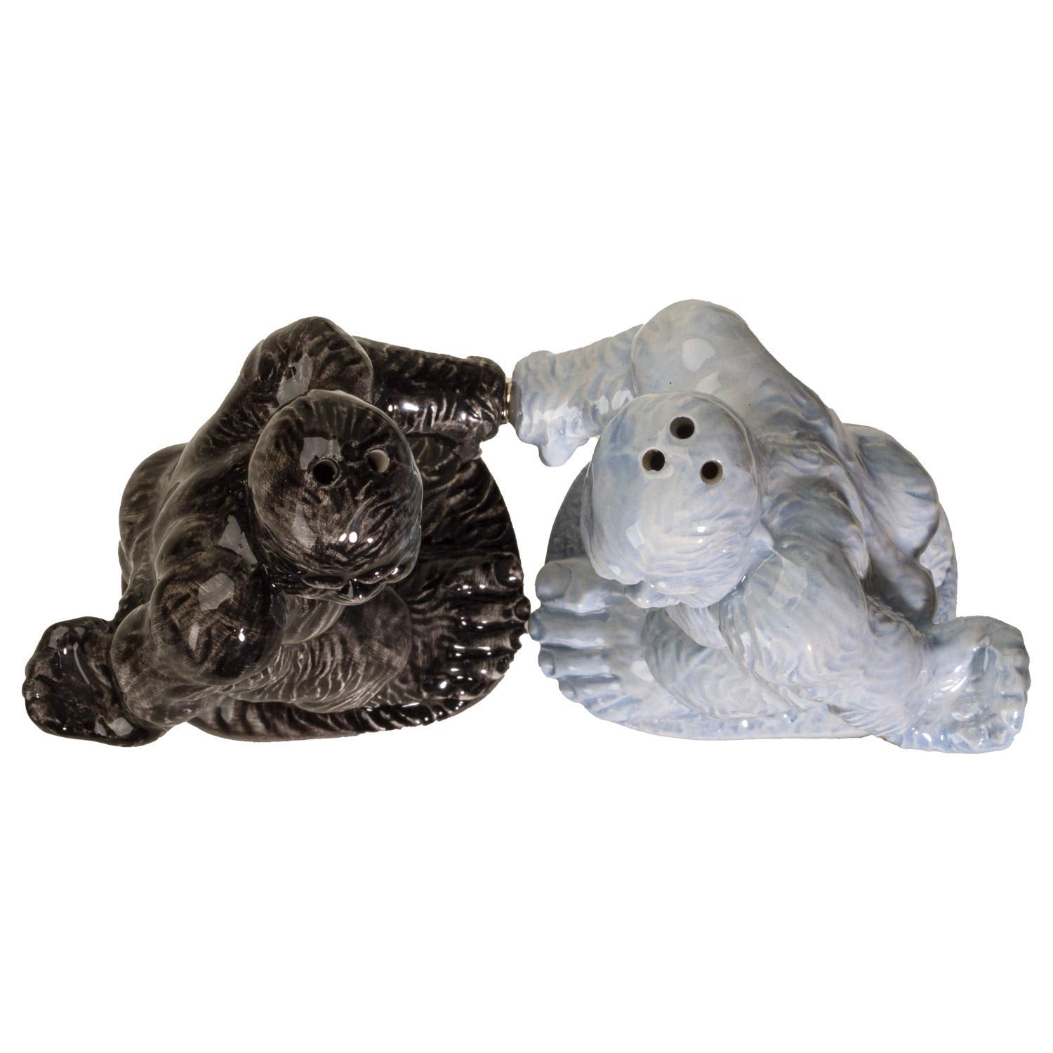 Hand-painted ceramic shakers by Pacific Giftware with glossy finish