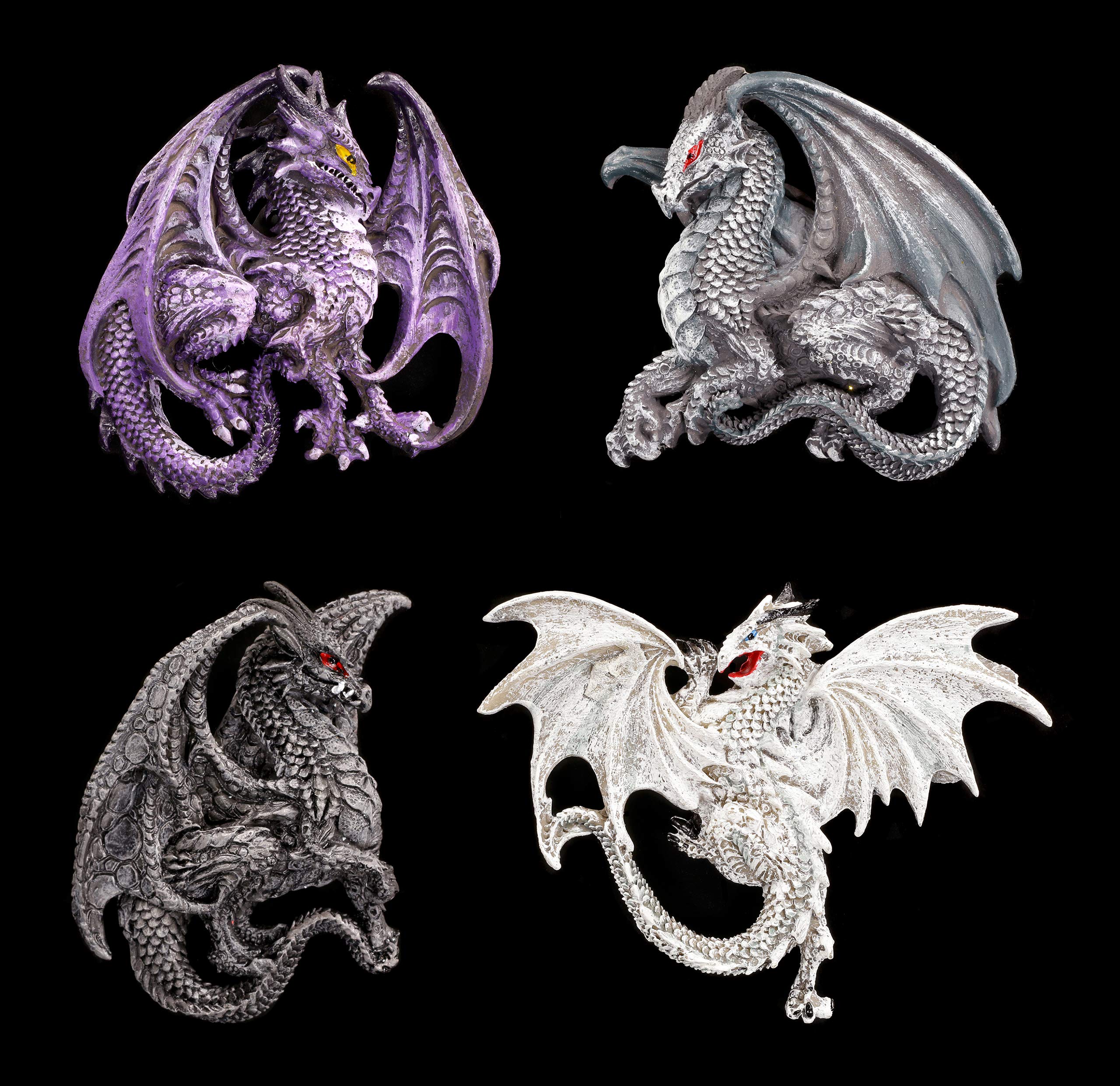 Pacific Giftware Dragons Lair magnets highlight hand-painted details for collectible kitchen decor.