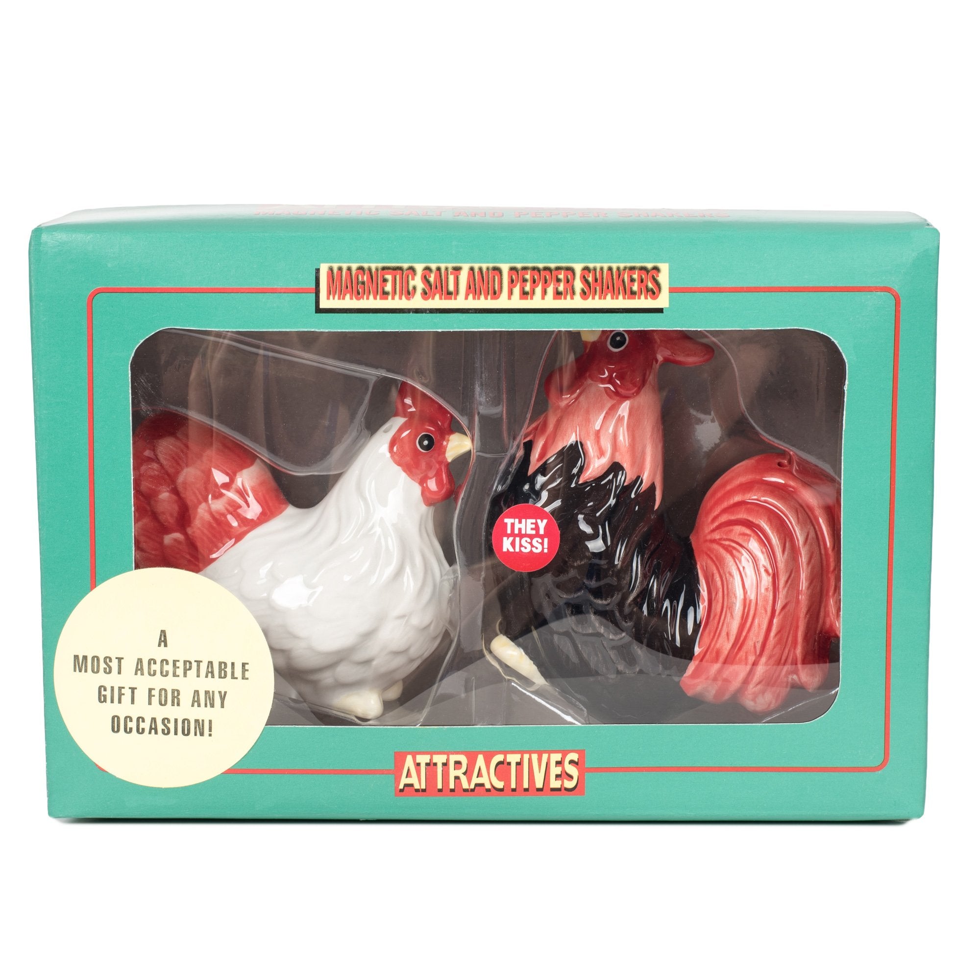 Pacific Giftware hand-painted ceramic salt and pepper shakers add color to any kitchen