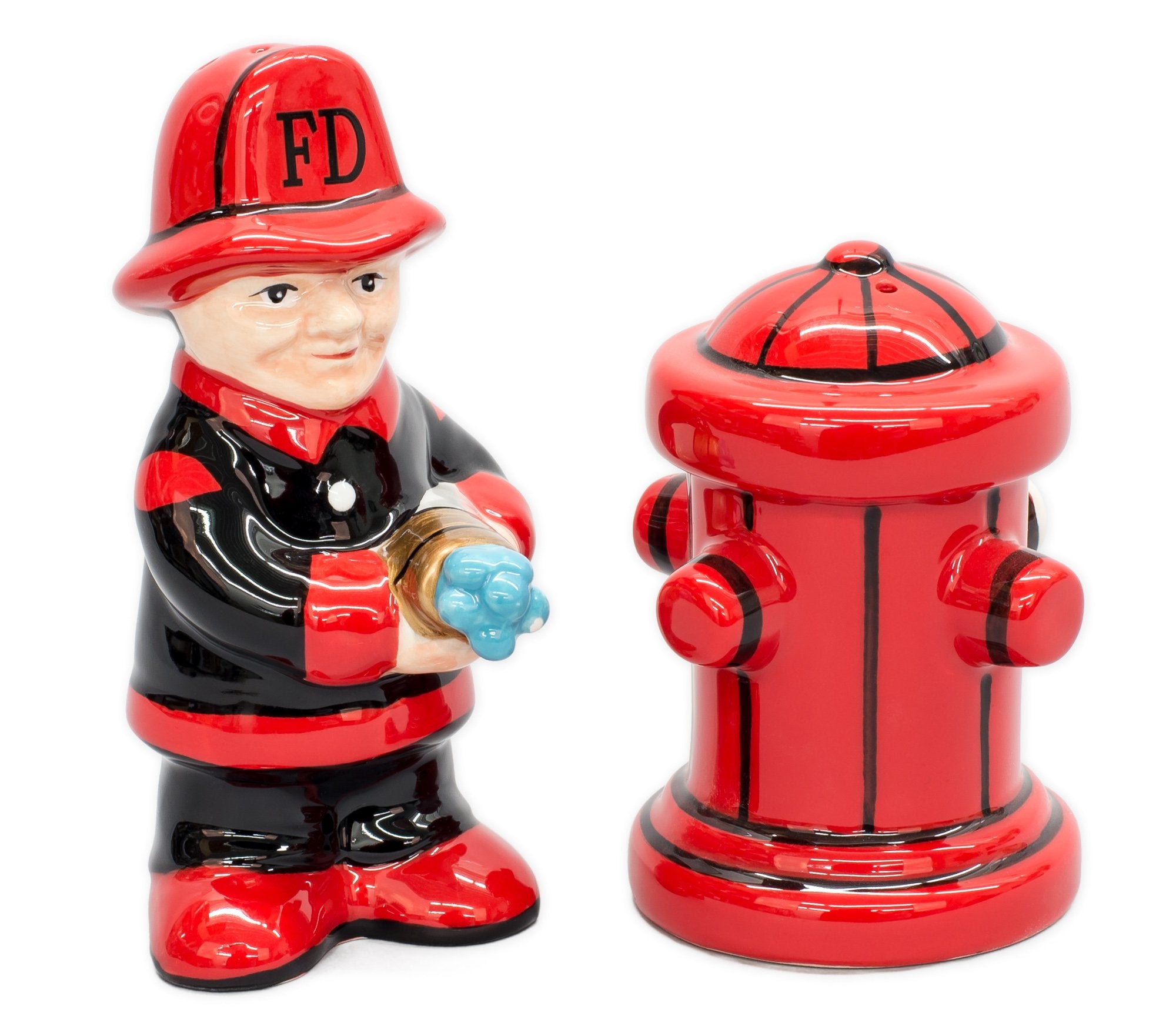 Pacific Giftware hydrant shaker pairs magnetically for easy storage and playful presentation