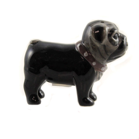 Pacific Giftware Little Love Pugs ceramic shakers are food-safe for daily kitchen use