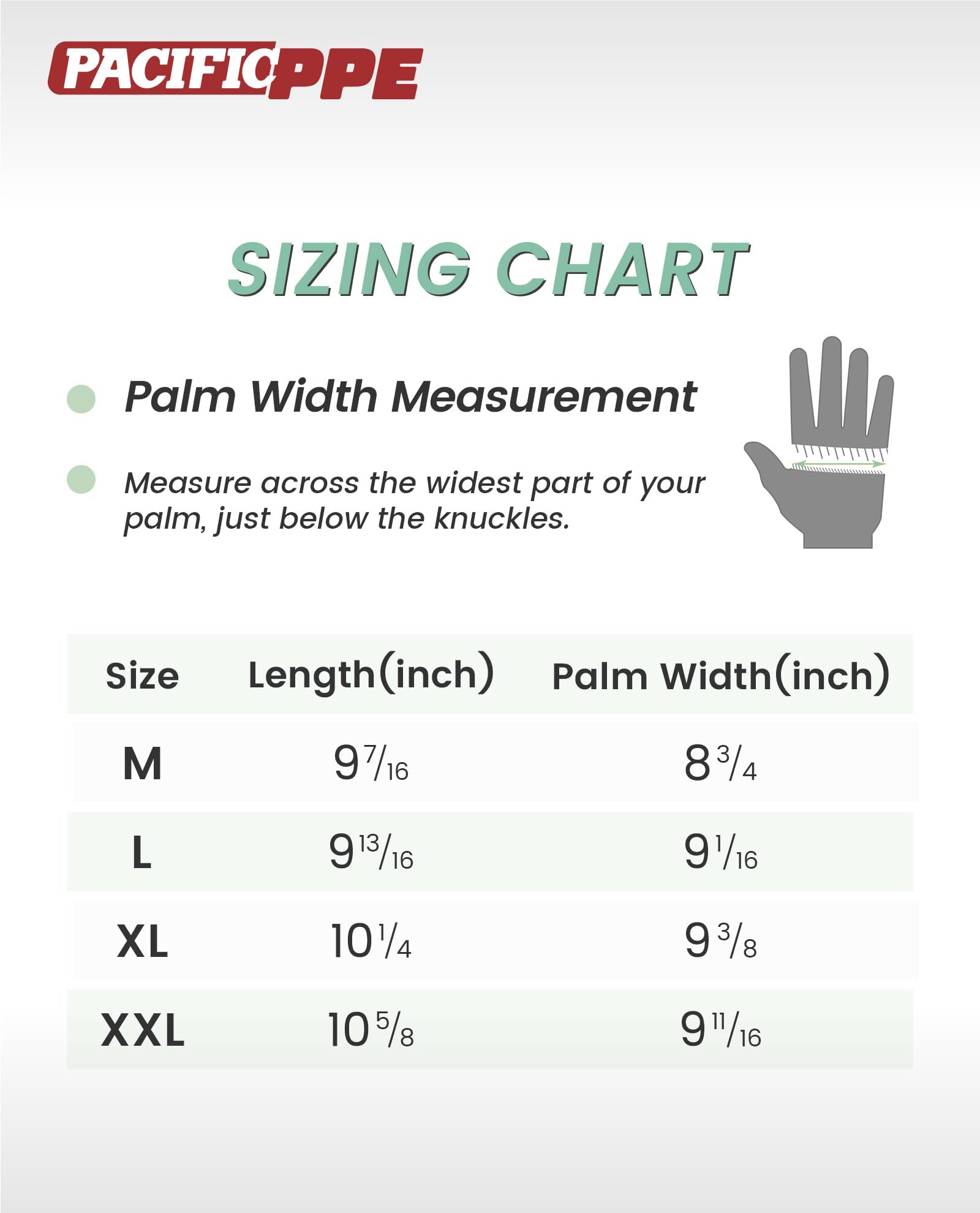 PACIFIC PPE ergonomic hook design allows easy drying and storage after use.