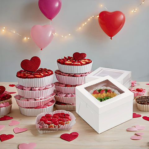 Packpal multi-tier cake box ideal for weddings and celebrations.