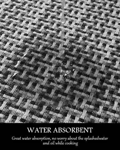 PADOOR mat under sink adds cushioning and reduces noise.