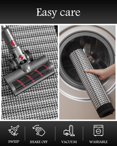 PADOOR versatile kitchen rug set great for hallways and high-traffic areas
