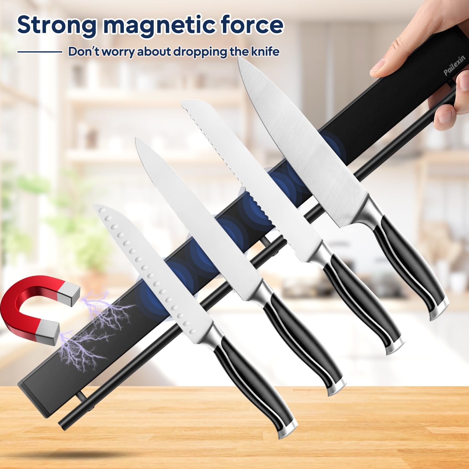 Pailexin black matte finish adds a sleek, modern touch to any kitchen.