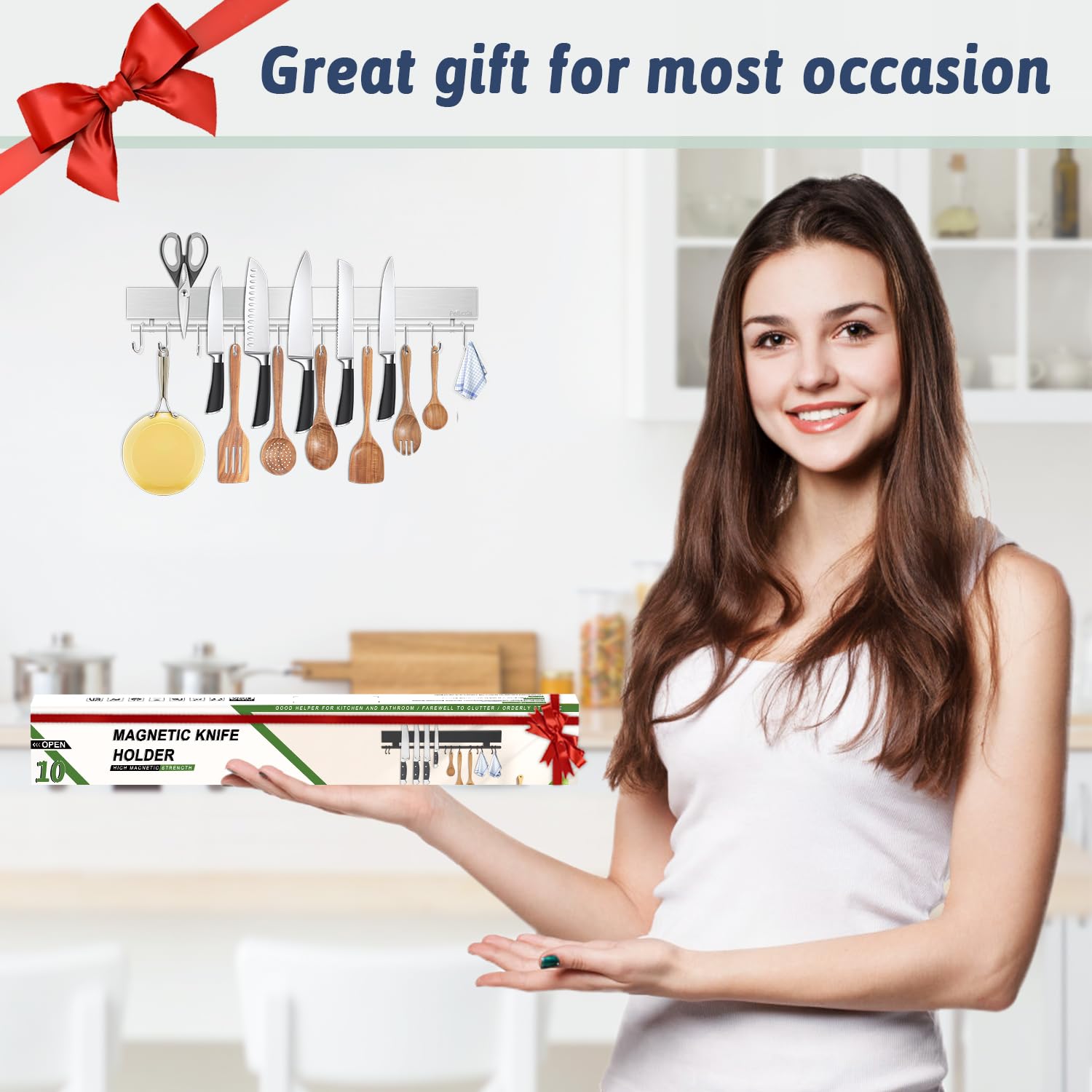 Pailexin secure magnetic knife holder for long-term use