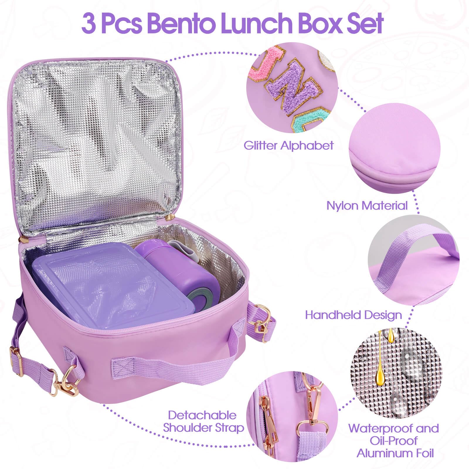 PainZieteg adjustable strap makes carrying comfortable at school, travel, and picnics.