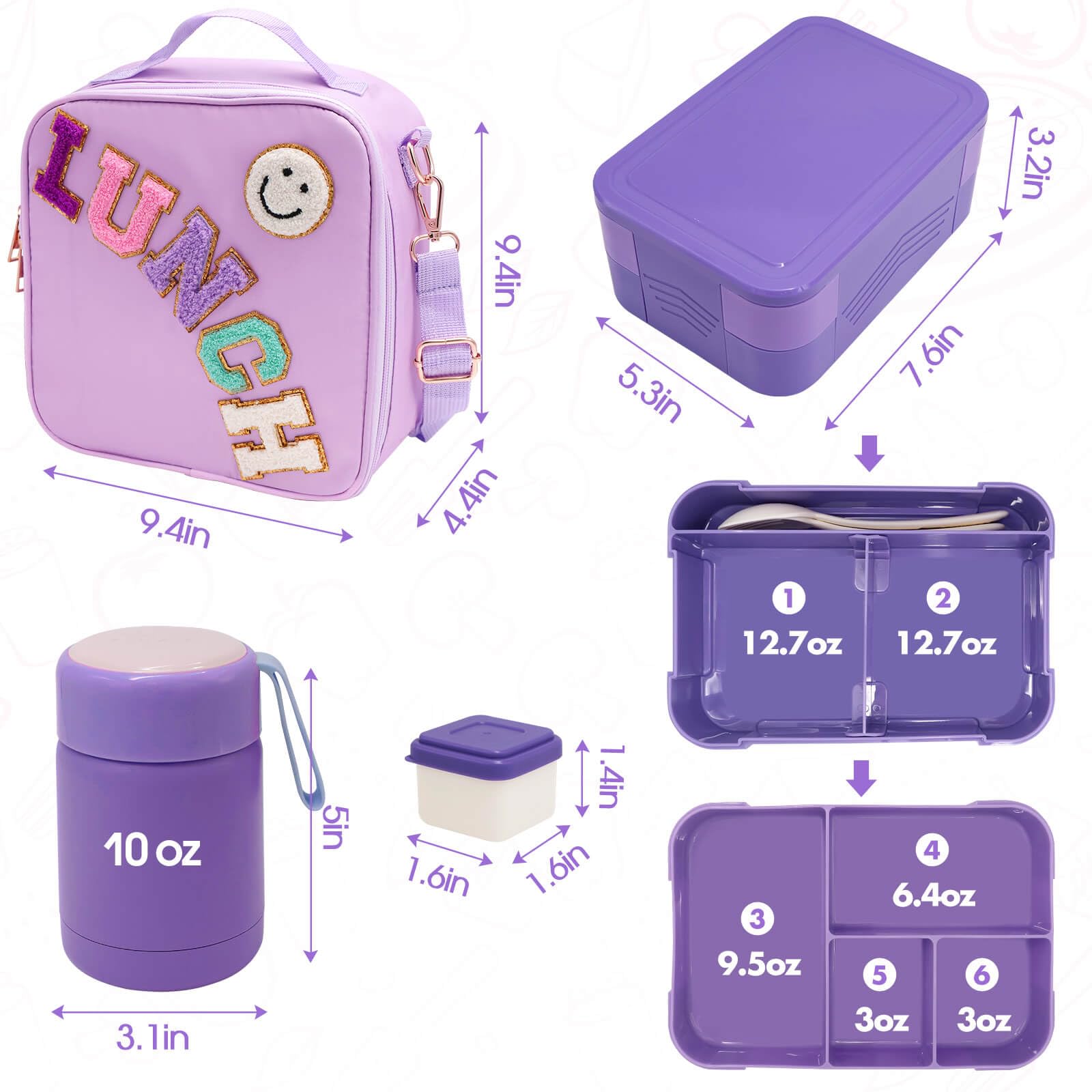 PainZieteg gift-ready lunch bag set offers a practical lunch solution.
