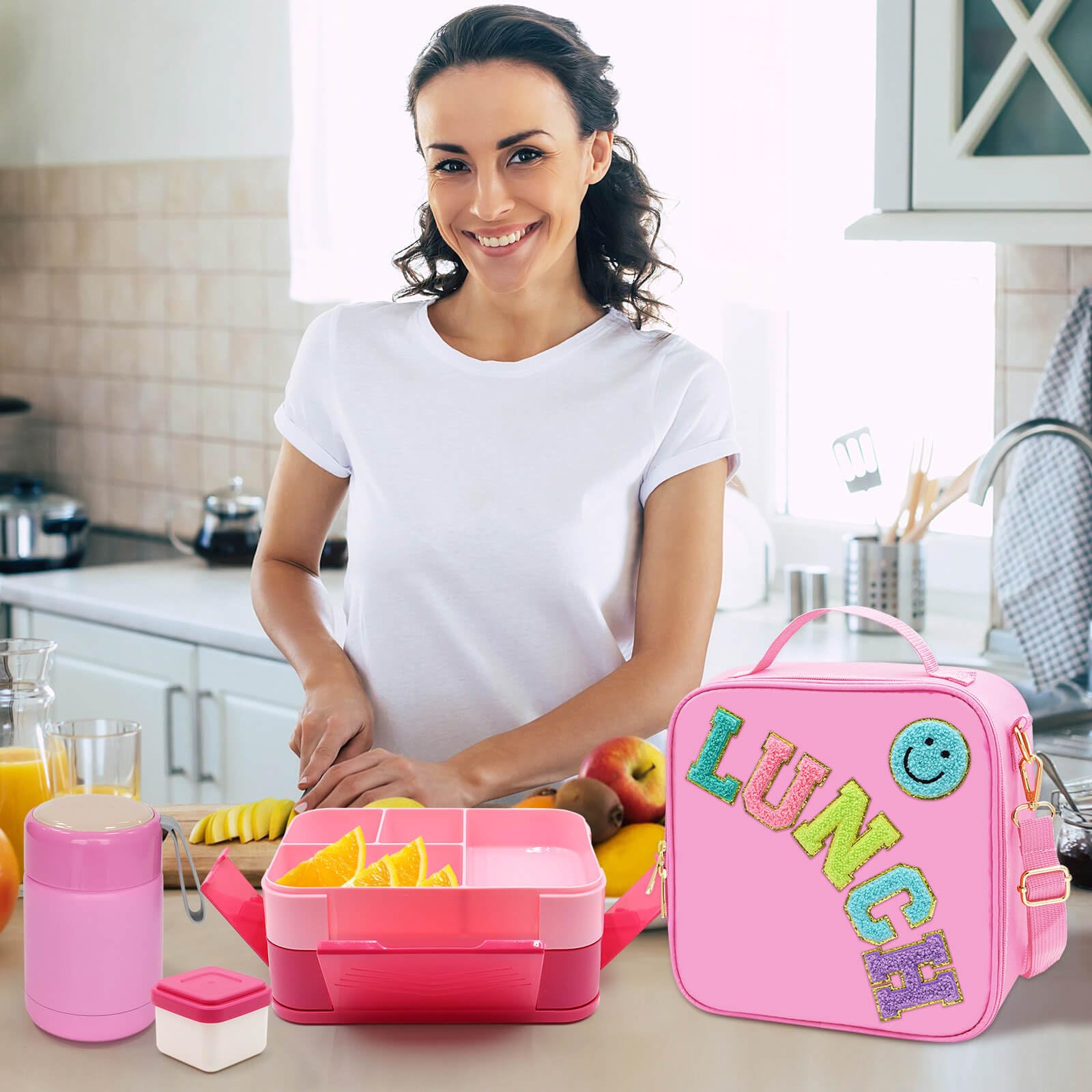 PainZieteg gift-ready lunch set perfect for girls' school days.