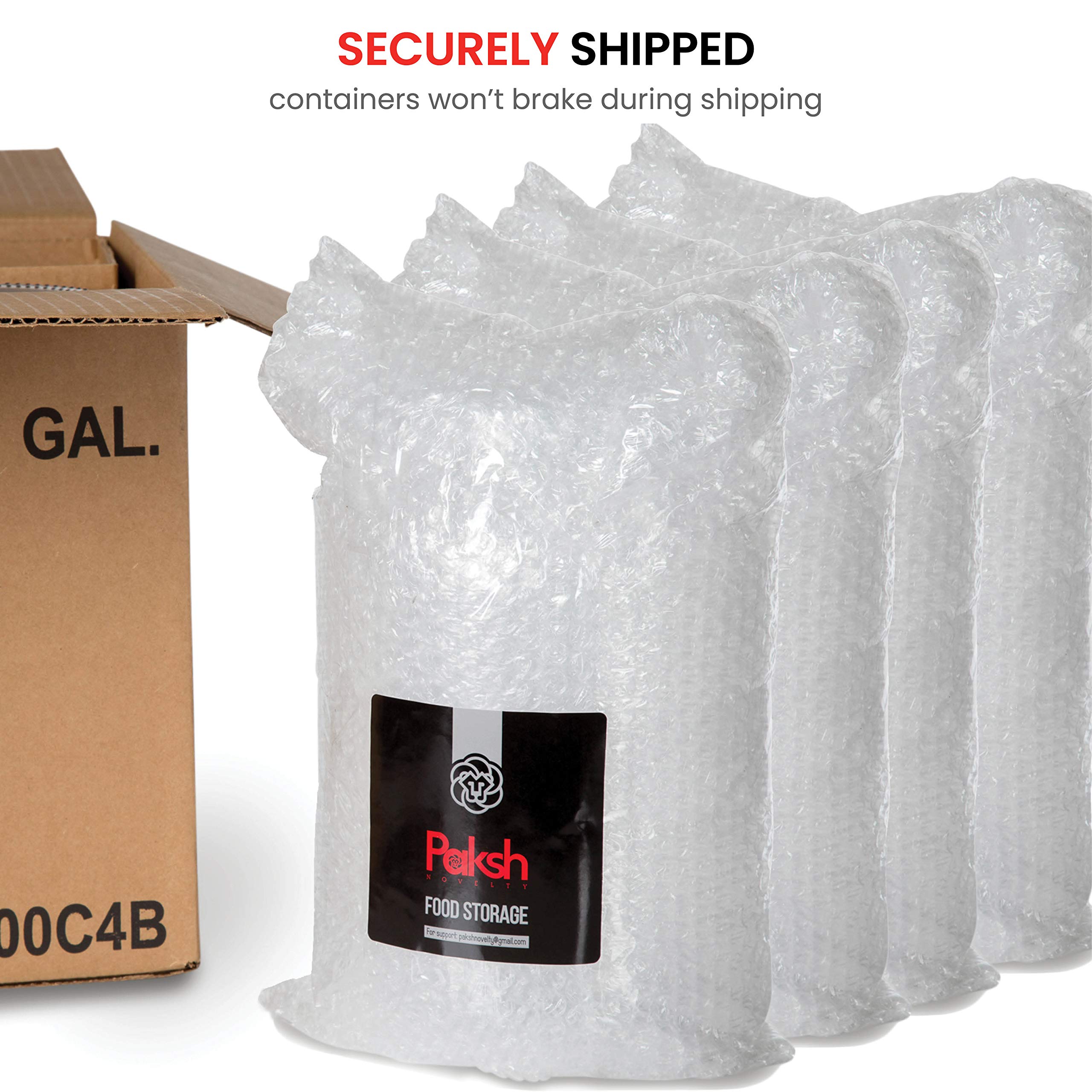 Paksh Novelty fermenting jar with secure seal.