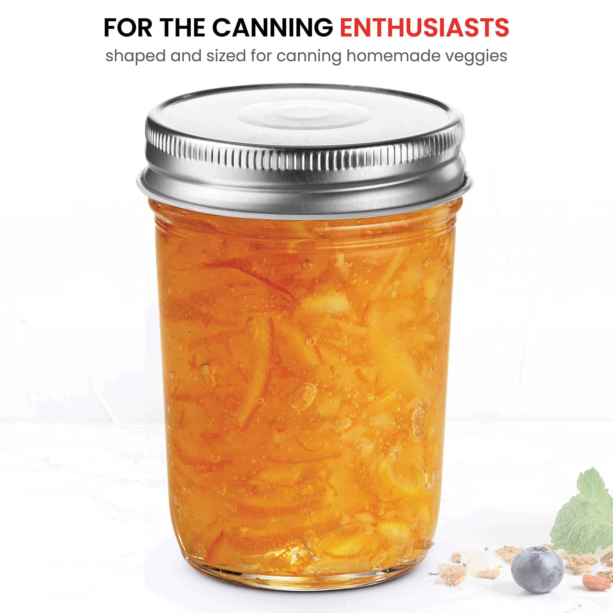 Paksh Novelty clear glass jar with silver lid for versatile use.