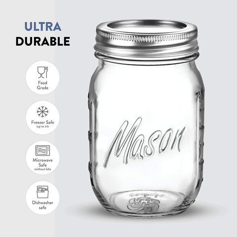 Paksh Novelty clear glass displays vibrant contents beautifully.