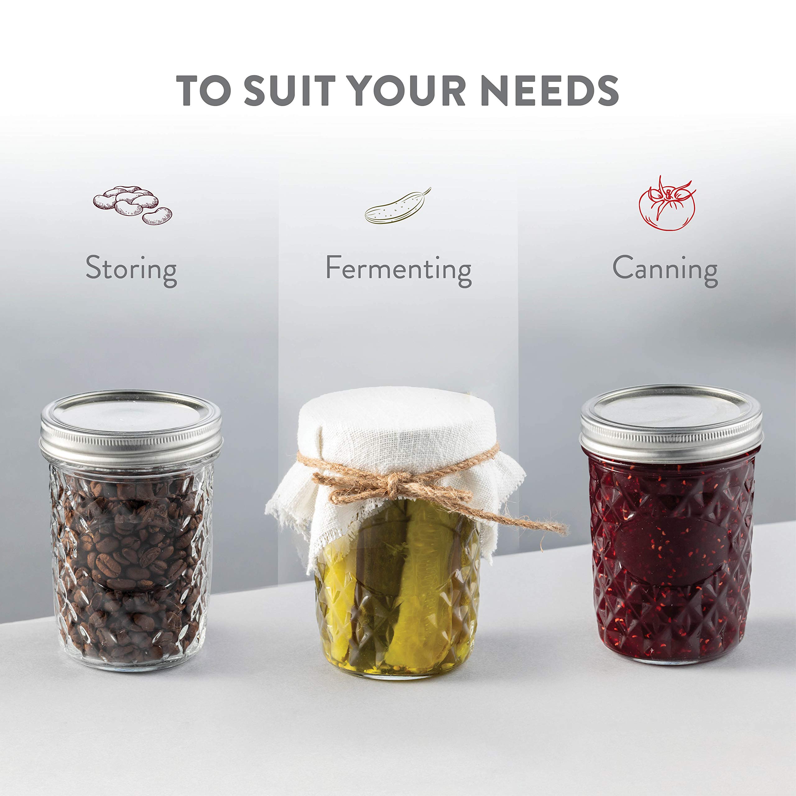 Paksh Novelty airtight leakproof jar keeps contents fresh