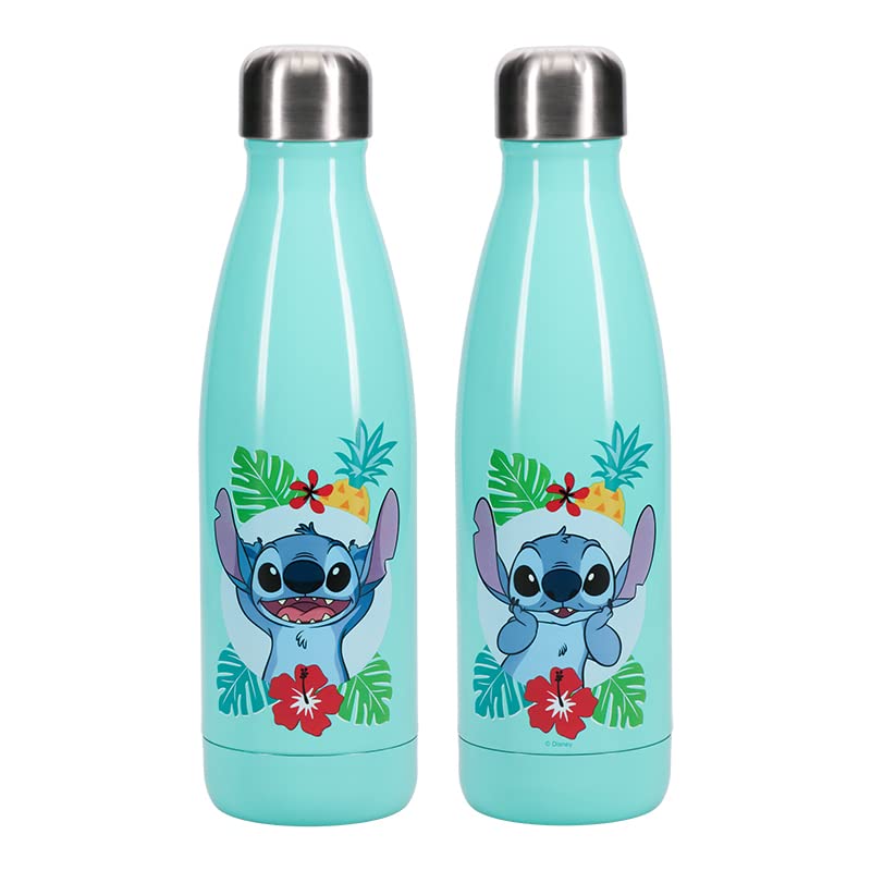 Paladone Disney Lilo & Stitch insulated tumbler for temperature retention on the go.