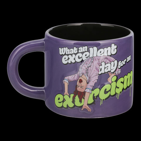Exorcist Reagan mug as a thoughtful gift for horror film fans.