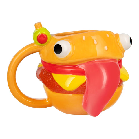 Paladone Durrr Burger mug handle detail for comfortable grip