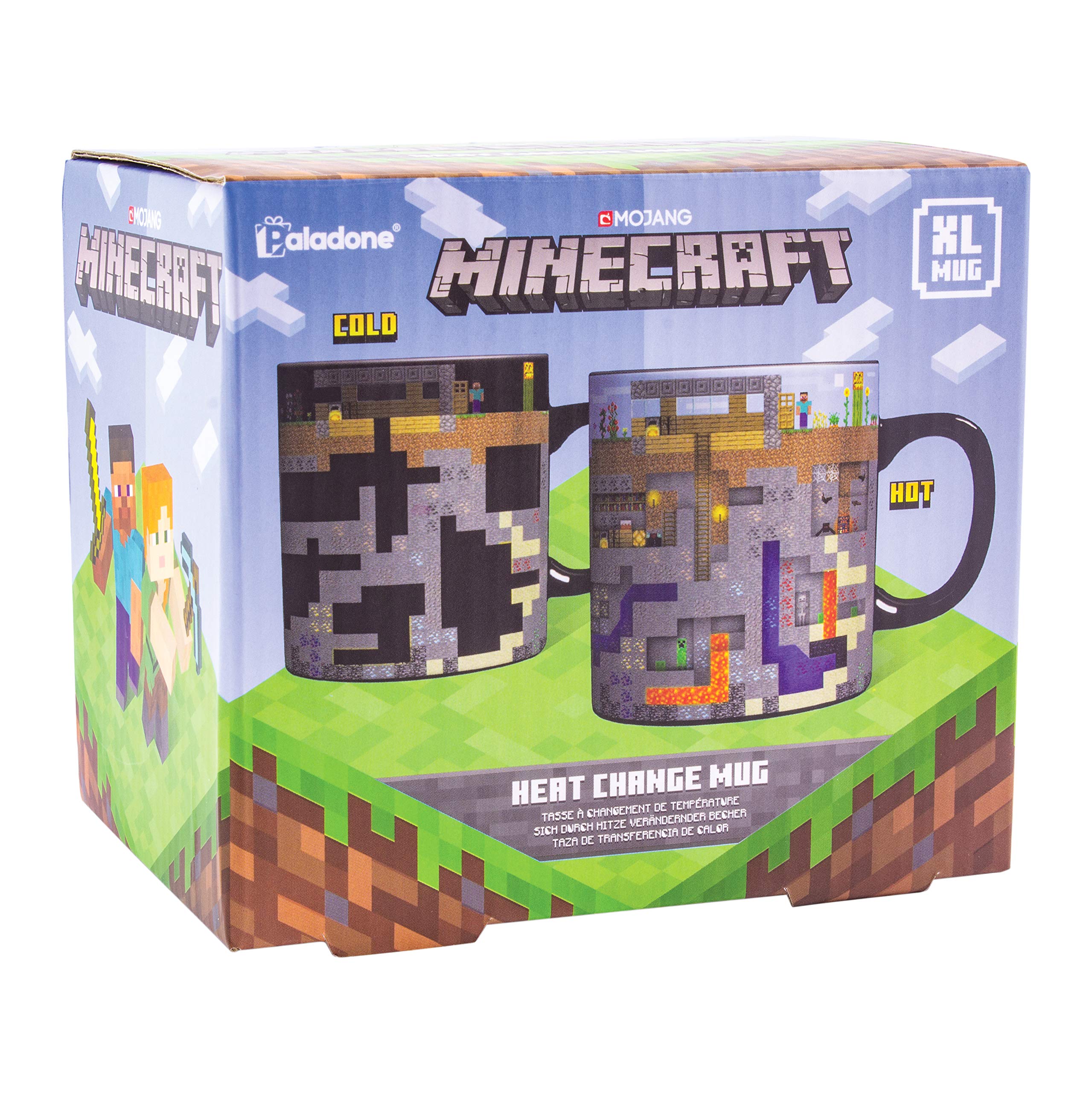 Paladone Minecraft XL mug durable material for daily use