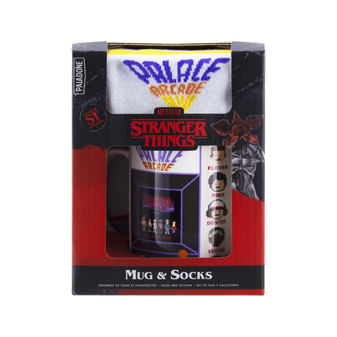 Paladone Stranger Things unboxing image, gift-ready packaging for fans.