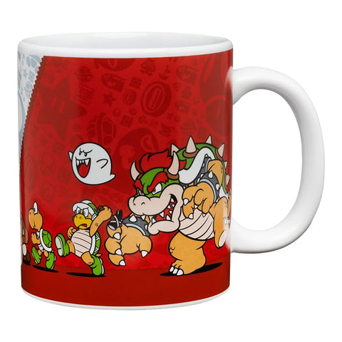 Paladone Super Mario mug is dishwasher and microwave safe for easy cleanup