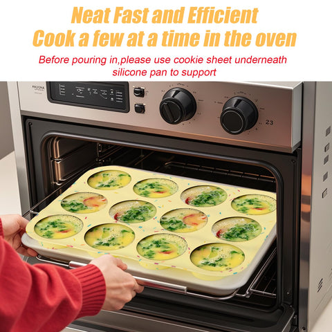 Palksky easy-release egg bite mold showing non-stick surface.