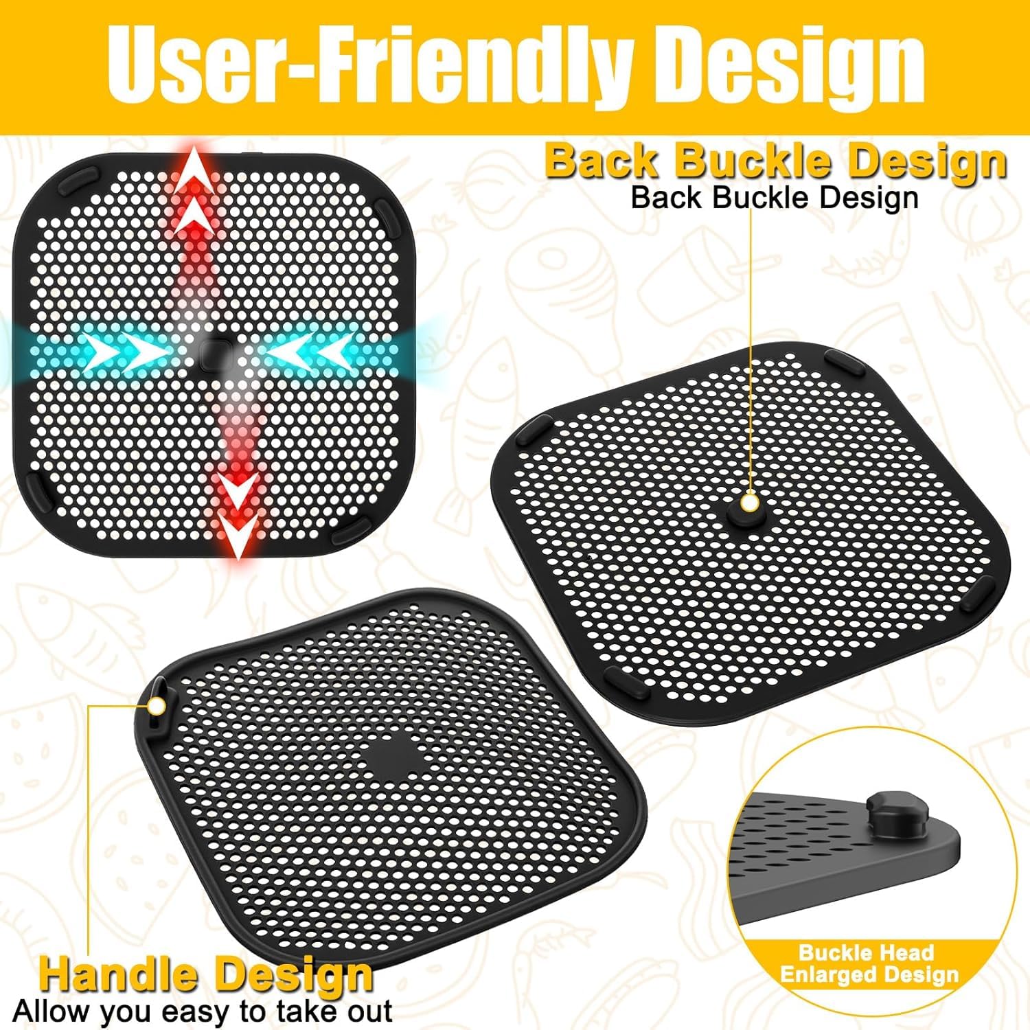 Palksky Ninja Crispi roll-up storage keeps accessories organized and ready.