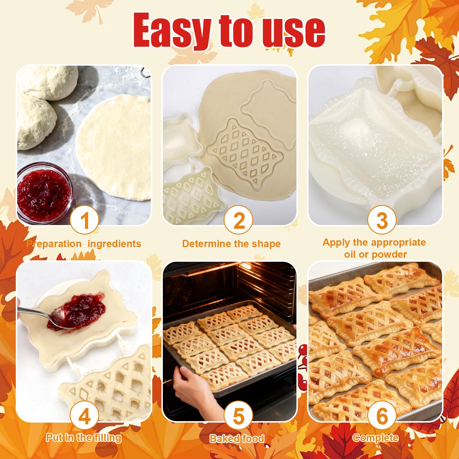 Palksky durable ABS pie gadgets for long-lasting baking sessions