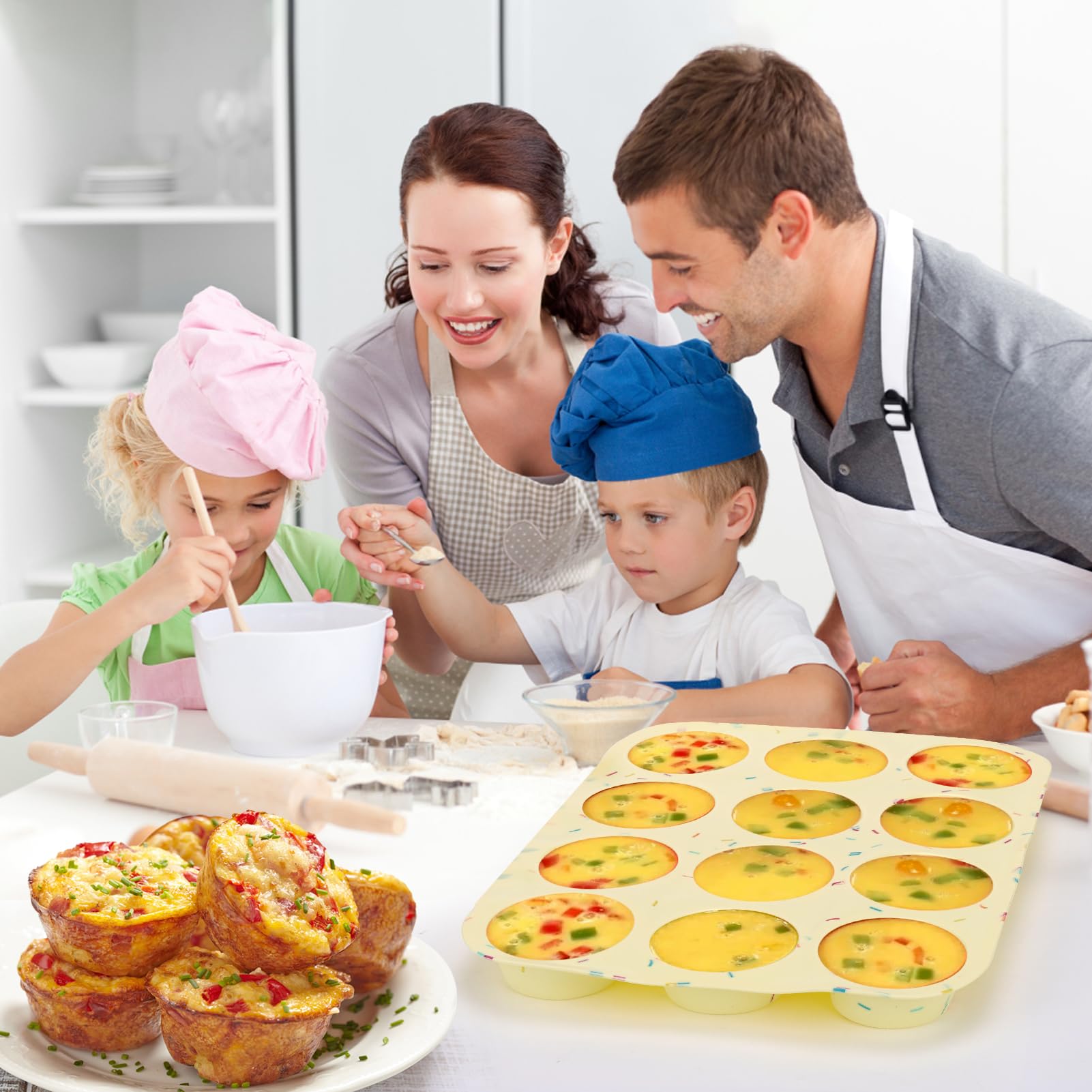 Palksky temperature-tolerant silicone mold safe from freezer to oven.