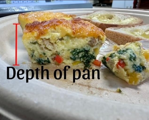Palksky two-pack silicone muffin pan for versatile baking.