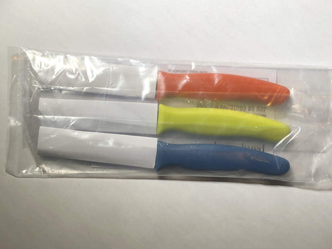 Pampered Chef paring knife packaging and sleek design for gifting.