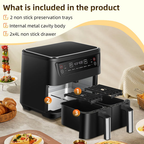 Panana wide temperature range from 104 to 410 degrees for precision.