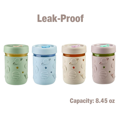 PandaEar silicone sleeves in bright colors improve grip for kids.