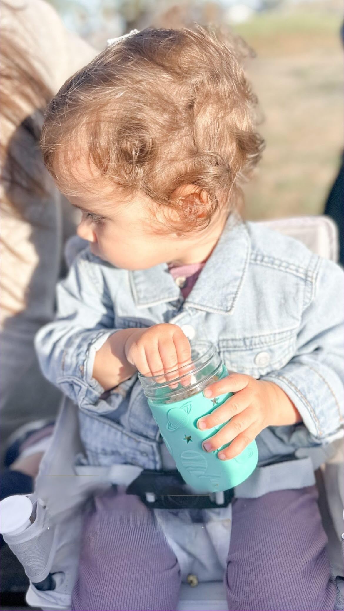 PandaEar on-the-go snack container is ideal for school or travel.