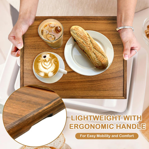 PANDAWOOD ergonomic grip handles ease lifting and carrying