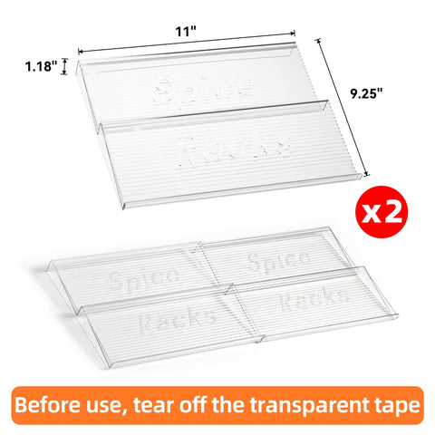 PanPanPal slanted compartments improve accessibility for spices.