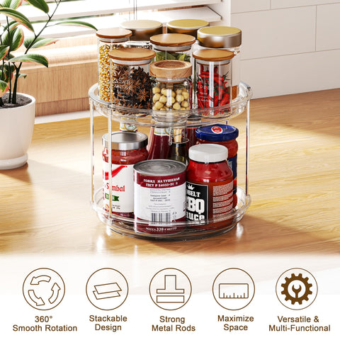 Pantasia 9-25 inch diameter and 7-9 inch height fits in many spaces