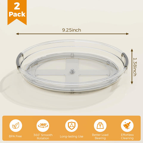 Pantasia clear plastic design emphasizes visibility and clutter reduction.