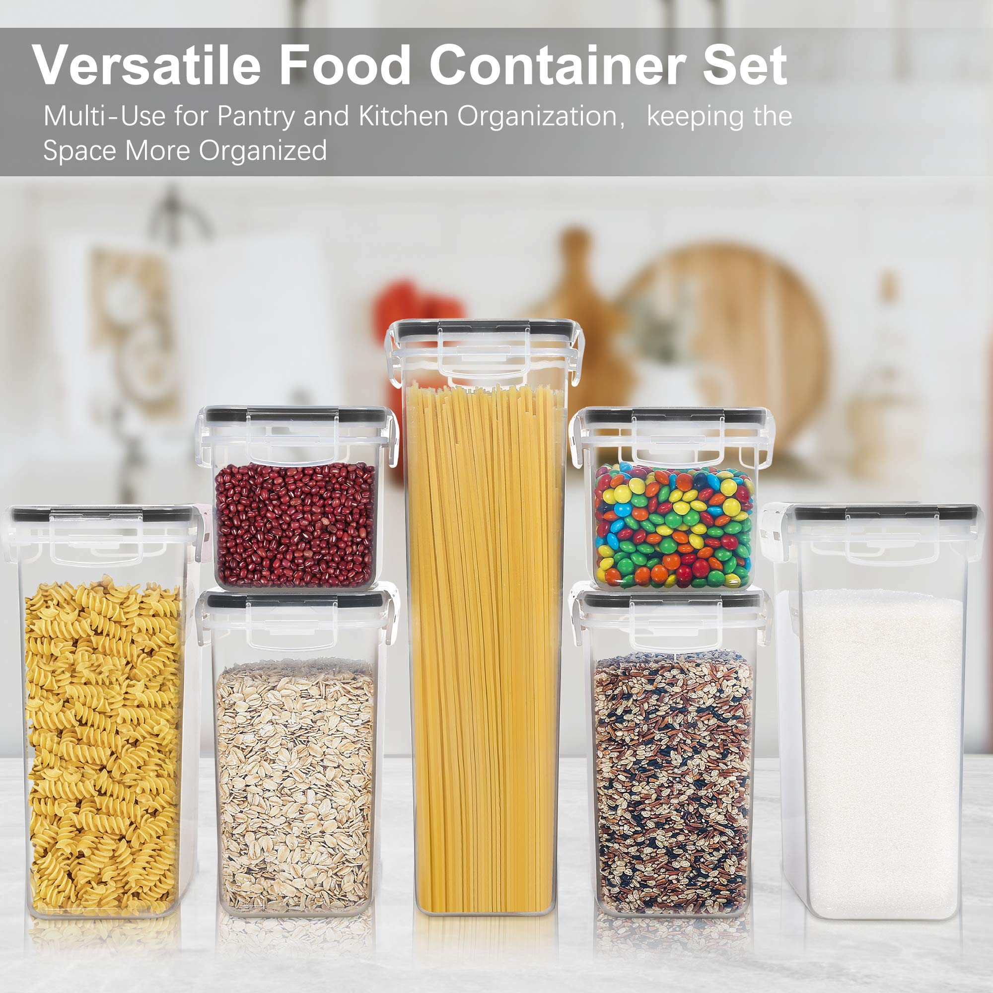 PANTRYSTAR airtight mini container stores spices or toppings in a tidy drawer.