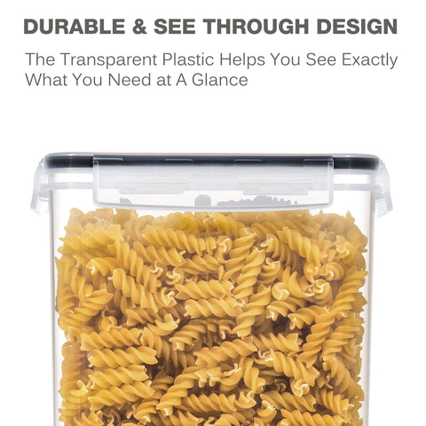 PANTRYSTAR side-locking lids seal air and moisture