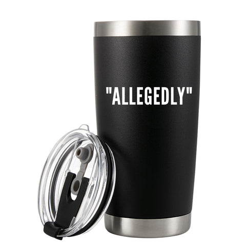Panvola Allegedly Lawyer Mug with straw lid keeps drinks fresh on the go