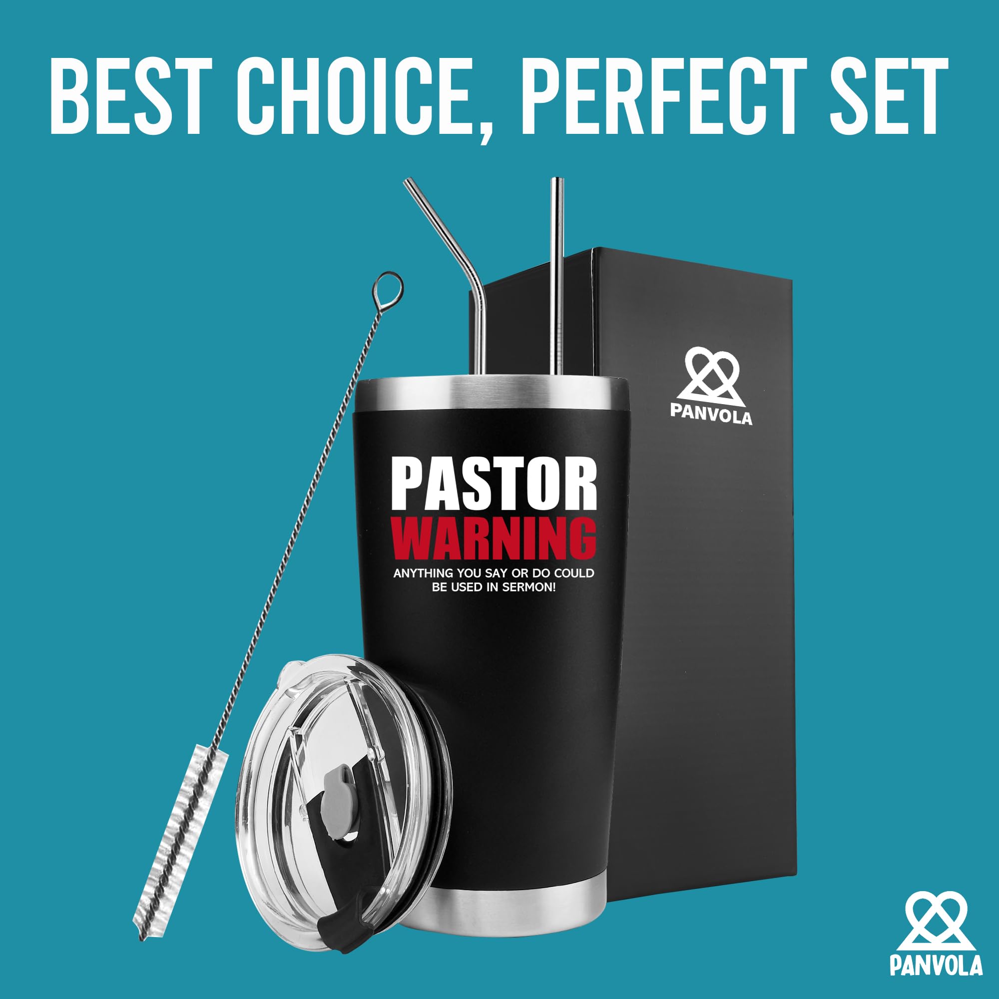 Panvola BPA-free 304 stainless steel keeps beverages safe.