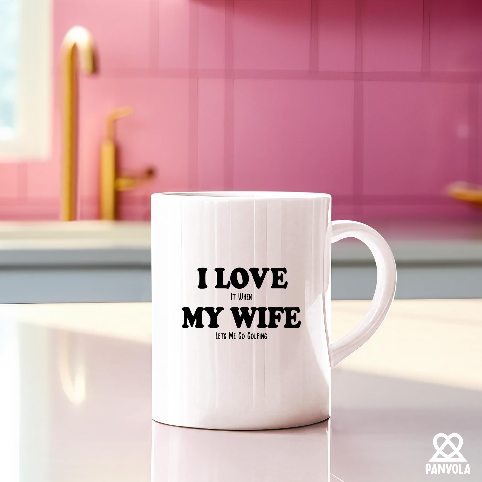 Panvola dishwasher-safe mug, microwave safe for easy daily use.